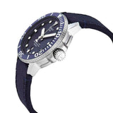 Buy Shop Tissot Seastar 1000 Powermatic 80 Silicium Blue Dial Blue Nylon Strap Watch For Men - T120.407.17.041.01 USA Online