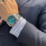 Buy Shop Tissot Seastar 1000 Powermatic 80 Green Dial Silver Steel Strap Watch For Men - T120.407.11.091.01 USA Online