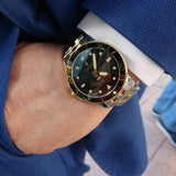 Buy Shop Tissot Seastar 1000 Powermatic 80 Black Dial Two Tone Steel Strap Watch For Men - T120.407.22.051.00 USA Online