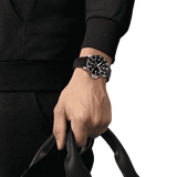Buy Shop Tissot Seastar 1000 Quartz Black Dial Black Steel Strap Watch for Men - T120.410.33.051.00 USA Online