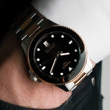 Buy Shop Tissot Seastar 1000 Quartz Black Dial Two Tone Steel Strap Watch for Men - T120.410.22.051.01 USA Online