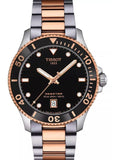 Buy Shop Tissot Seastar 1000 Quartz Black Dial Two Tone Steel Strap Watch for Men - T120.410.22.051.01 USA Online