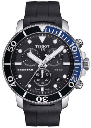 Buy Shop Tissot Seastar 1000 Quartz Chronograph Watch For Men - T120.417.17.0251.02 USA Online