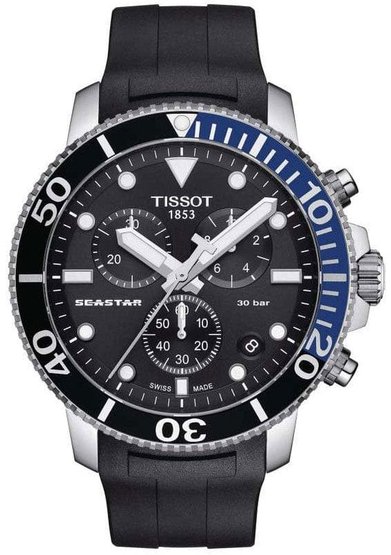Buy Shop Tissot Seastar 1000 Quartz Chronograph Watch For Men - T120.417.17.0251.02 USA Online