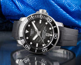 Buy Shop Tissot Seastar 2000 Professional Powermatic 80 Black Dial Black Rubber Strap Watch for Men - T120.607.17.441.00 USA Online