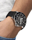 Buy Shop Tissot Seastar 2000 Professional Powermatic 80 Black Dial Black Rubber Strap Watch for Men - T120.607.17.441.00 USA Online