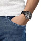 Buy Shop Tissot Seastar 2000 Professional Powermatic 80 Black Dial Black Rubber Strap Watch for Men - T120.607.17.441.00 USA Online