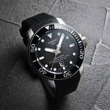 Buy Shop Tissot Seastar 2000 Professional Powermatic 80 Black Dial Black Rubber Strap Watch for Men - T120.607.17.441.00 USA Online