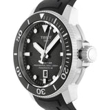 Buy Shop Tissot Seastar 2000 Professional Powermatic 80 Black Dial Black Rubber Strap Watch for Men - T120.607.17.441.00 USA Online