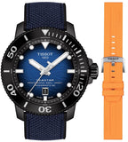 Buy Shop Tissot Seastar 2000 Professional Powermatic 80 Blue Dial Blue Nylon Strap Watch for Men - T120.607.37.041.00 USA Online