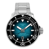 Buy Shop Tissot Seastar 2000 Professional Powermatic 80 Blue Dial Silver Steel Strap Watch for Men - T120.607.11.041.00 USA Online