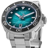 Buy Shop Tissot Seastar 2000 Professional Powermatic 80 Blue Dial Silver Steel Strap Watch for Men - T120.607.11.041.00 USA Online