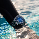 Buy Shop Tissot Seastar 2000 Professional Powermatic 80 Blue Dial Silver Steel Strap Watch for Men - T120.607.11.041.01 USA Online