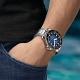 Buy Shop Tissot Seastar 2000 Professional Powermatic 80 Blue Dial Silver Steel Strap Watch for Men - T120.607.11.041.01 USA Online