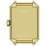 Buy Shop Tissot SRV Black Mother of Pearl Dial Black Leather Strap Watch for Women - T160.110.36.126.00 USA Online
