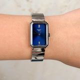 Buy Shop Tissot SRV Blue Dial Silver Steel Strap Watch for Women - T160.110.11.043.00 USA Online