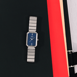 Buy Shop Tissot SRV Blue Dial Silver Steel Strap Watch for Women - T160.110.11.043.00 USA Online