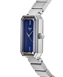 Buy Shop Tissot SRV Blue Dial Silver Steel Strap Watch for Women - T160.110.11.043.00 USA Online