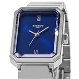 Buy Shop Tissot SRV Blue Dial Silver Steel Strap Watch for Women - T160.110.11.043.00 USA Online