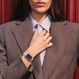Tissot SRV Blue Dial Silver Steel Strap Watch for Women - T160.110.11.043.00