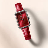 Buy Shop Tissot SRV Red Dial Red Leather Strap Watch for Women - T160.110.16.423.00 USA Online