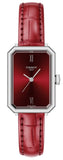 Buy Shop Tissot SRV Red Dial Red Leather Strap Watch for Women - T160.110.16.423.00 USA Online