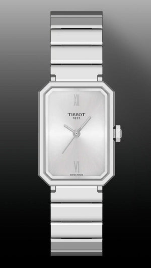 Buy Shop Tissot SRV Silver Dial Silver Steel Strap Watch for Women - T160.110.11.033.00 USA Online