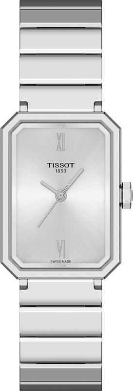 Buy Shop Tissot SRV Silver Dial Silver Steel Strap Watch for Women - T160.110.11.033.00 USA Online
