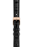 Buy Shop Tissot SRV White Mother of Pearl Dial Black Leather Strap Watch for Women - T160.110.36.113.00 USA Online