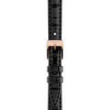 Buy Shop Tissot SRV White Mother of Pearl Dial Black Leather Strap Watch for Women - T160.110.36.113.00 USA Online