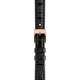 Buy Shop Tissot SRV White Mother of Pearl Dial Black Leather Strap Watch for Women - T160.110.36.113.00 USA Online