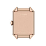 Buy Shop Tissot SRV White Mother of Pearl Dial Black Leather Strap Watch for Women - T160.110.36.113.00 USA Online