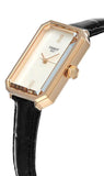 Buy Shop Tissot SRV White Mother of Pearl Dial Black Leather Strap Watch for Women - T160.110.36.113.00 USA Online