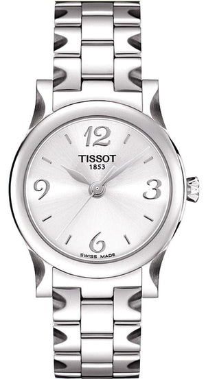 Buy Shop Tissot Stylis-T Classic Silver Dial Watch For Women - T028.210.11.037.00 USA Online