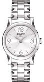 Buy Shop Tissot Stylis-T Classic Silver Dial Watch For Women - T028.210.11.037.00 USA Online