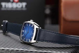 Buy Shop Tissot Stylist Quartz Blue Dial Blue Leather Strap Watch for Men - T159.909.16.043.00 USA Online