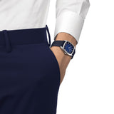 Buy Shop Tissot Stylist Quartz Blue Dial Blue Leather Strap Watch for Men - T159.909.16.043.00 USA Online