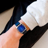 Buy Shop Tissot Stylist Quartz Blue Dial Blue Leather Strap Watch for Men - T159.909.16.043.00 USA Online