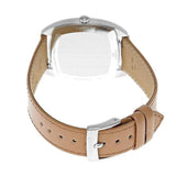 Buy Shop Tissot Stylist Quartz Silver Dial Brown Leather Strap Watch for Women - T159.909.16.031.00 USA Online