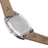 Buy Shop Tissot Stylist Quartz Silver Dial Brown Leather Strap Watch for Women - T159.909.16.031.00 USA Online