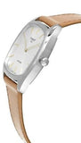 Buy Shop Tissot Stylist Quartz Silver Dial Brown Leather Strap Watch for Women - T159.909.16.031.00 USA Online