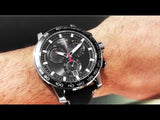 Buy Shop Tissot Supersport Chrono Black Dial Black Leather Strap Watch for Men - T125.617.16.051.00 USA Online
