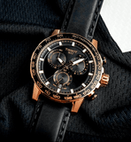 Buy Shop Tissot Supersport Chrono Black Dial Black Leather Strap Watch for Men - T125.617.36.051.00 USA Online
