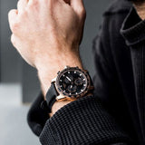 Buy Shop Tissot Supersport Chrono Black Dial Black Leather Strap Watch for Men - T125.617.36.051.00 USA Online