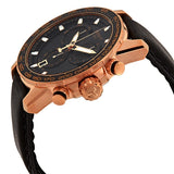 Buy Shop Tissot Supersport Chrono Black Dial Black Leather Strap Watch for Men - T125.617.36.051.00 USA Online