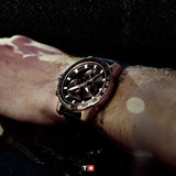 Buy Shop Tissot Supersport Chrono Black Dial Black Leather Strap Watch for Men - T125.617.36.051.00 USA Online