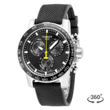 Buy Shop Tissot Supersport Chrono Black Dial Black Nylon Strap Watch for Men - T125.617.17.051.02 USA Online