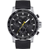 Buy Shop Tissot Supersport Chrono Black Dial Black Nylon Strap Watch for Men - T125.617.17.051.02 USA Online