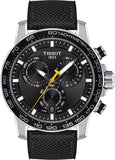 Buy Shop Tissot Supersport Chrono Black Dial Black Nylon Strap Watch for Men - T125.617.17.051.02 USA Online