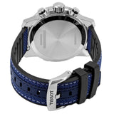 Buy Shop Tissot Supersport Chrono Black Dial Blue Nylon Strap Watch for Men - T125.617.17.051.03 USA Online